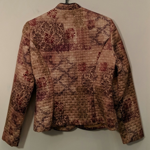 5/$30 DJ & Co Quilted Pattern Jacket Size 4 - Picture 5 of 5